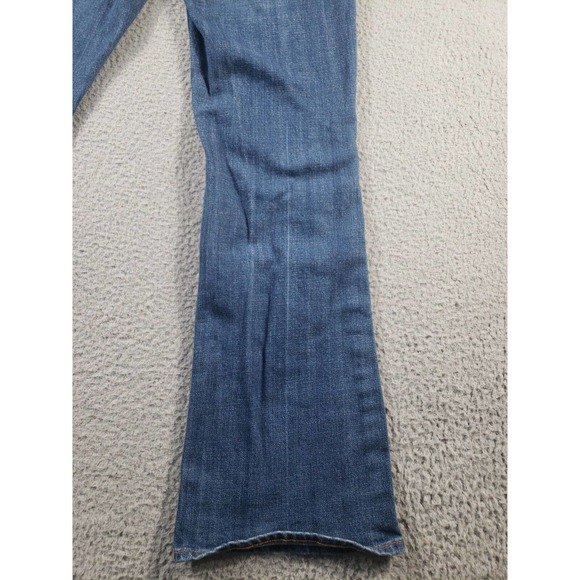 J Crew Jeans Women's 29 S Blue Denim Bootcut Cotton Stretch Medium Wash 29x30 - Picture 11 of 16